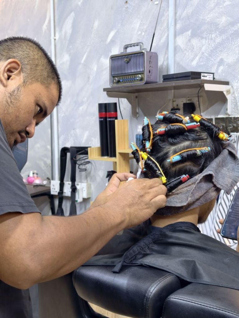 Barber Shop & Salon Muslimah di Masjid Tanah